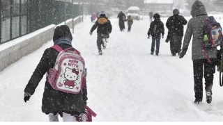 Kar yağışı nedeniyle bazı illerde okullar tatil edildi