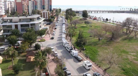 Karavancılar ile mahalle halkı karşı karşıya