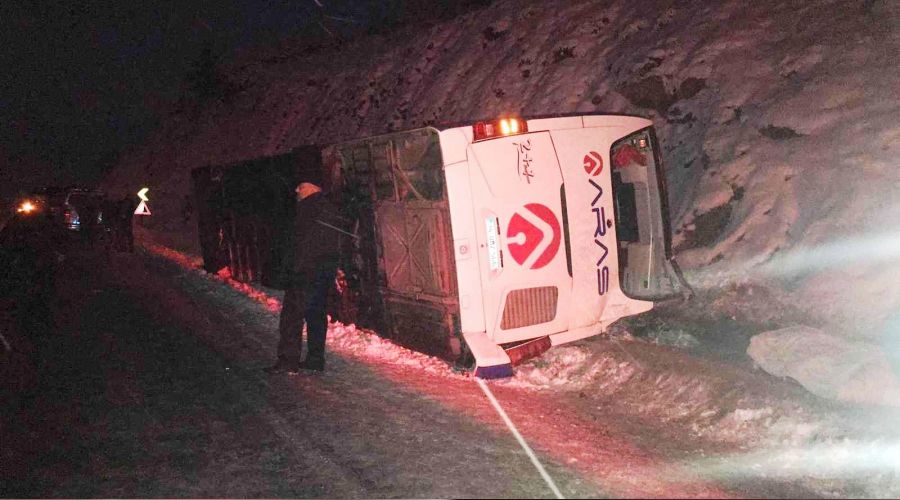 Kars'ta otobüs faciası: 6 ölü, çok sayıda yaralı