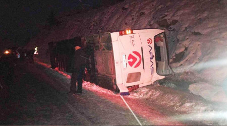 Kars'ta otobüs faciası: 6 ölü, çok sayıda yaralı