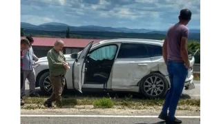 Kastamonu'da ambulans ile cip arpt: 4 yaral