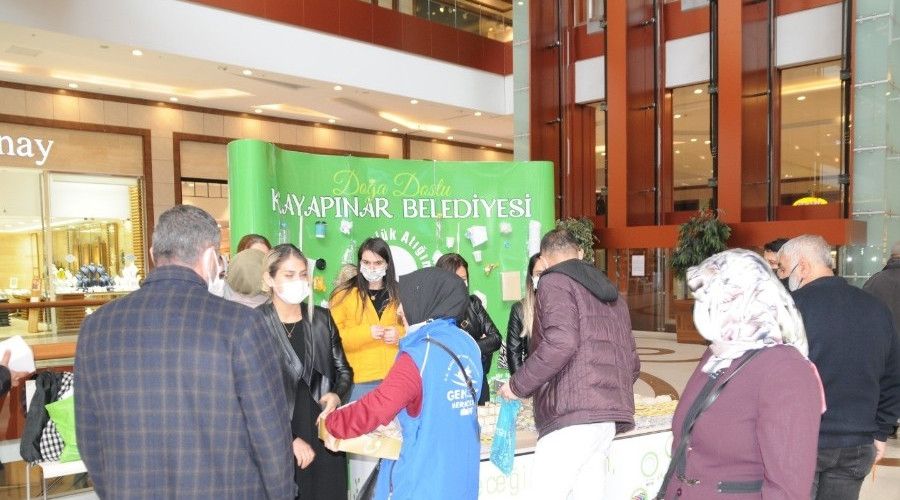 Kayapınar Belediyesinden '1 günlük atığım' etkinliği