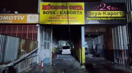Kayseri'de atölyedeki yangın söndürüldü