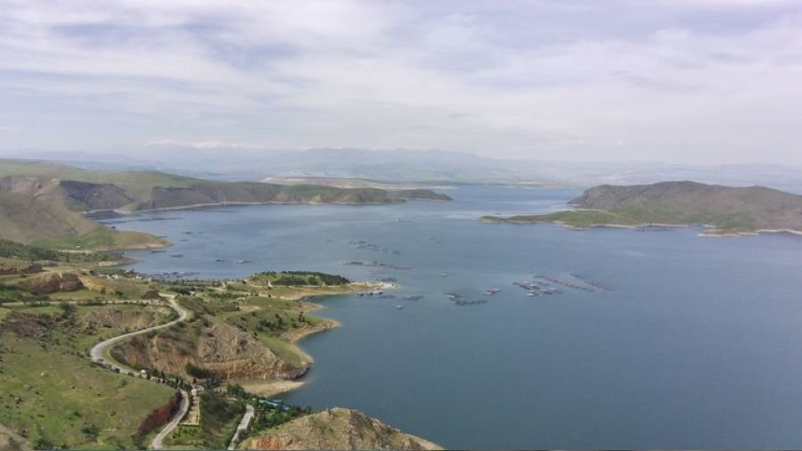 Keban'�n su seviyesi normale d�nd�