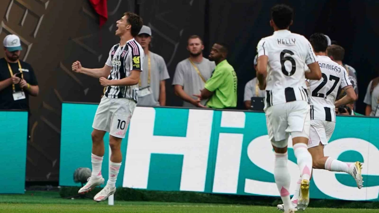 Kenan 'Y�ld�z'la�t�, Juventus rahat kazand�