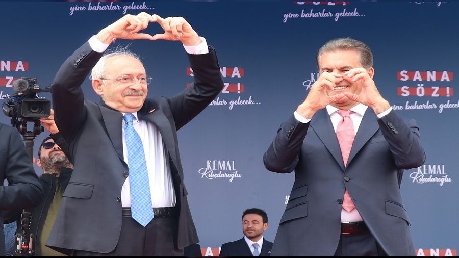 Kılıçdaroğlu ve Sarıgül Erzincan'da miting yaptı
