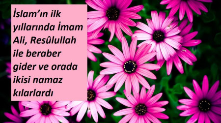 Kılınan ilk cemaat namazı