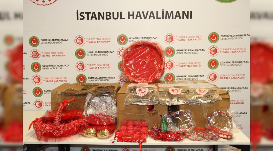 Kına malzemesinin içinden uyuşturucu çıktı
