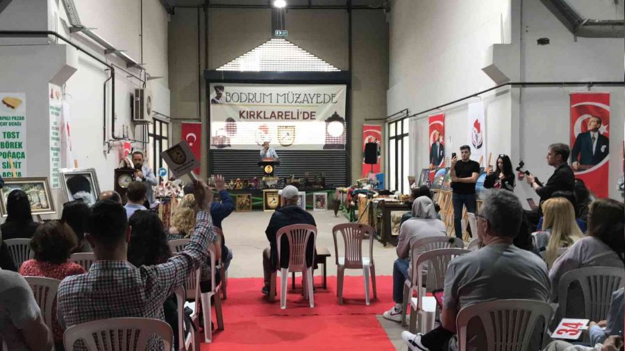 K�rklareli'nde ilk kez m�zayede d�zenlendi