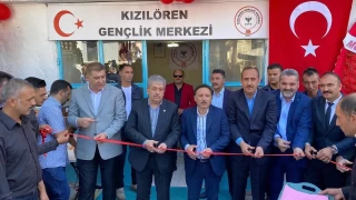 Kızılören Gençlik Merkezi açıldı