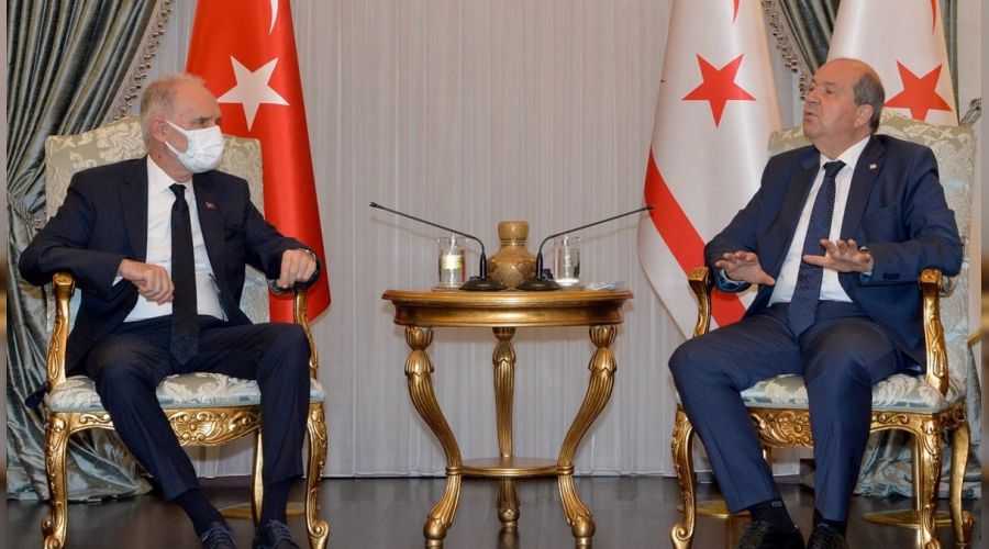KKTC Cumhurbaşkanı Tatar, İTO Başkanı ile görüştü