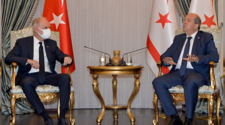 KKTC Cumhurbaşkanı Tatar, İTO Başkanı ile görüştü