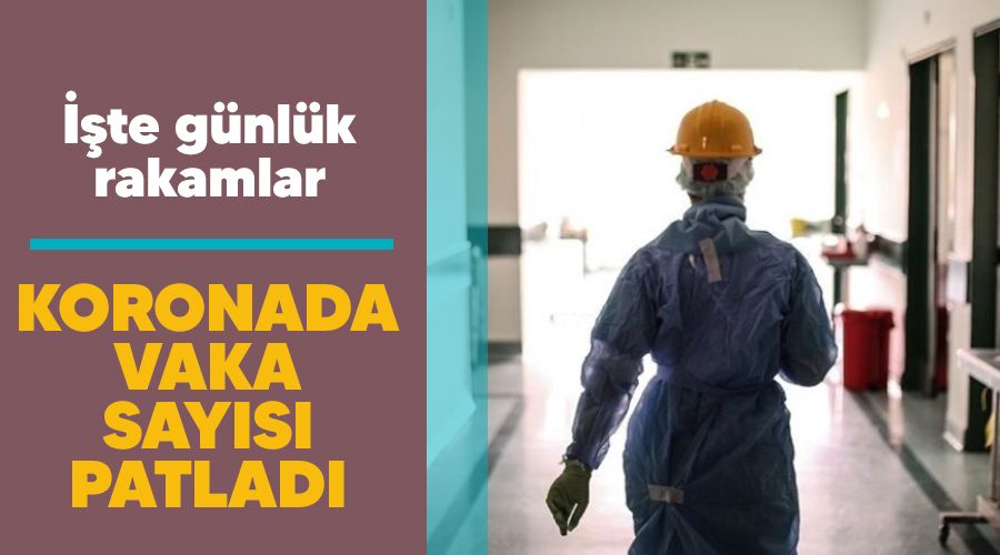 Koronada vaka say�s� patlad�
