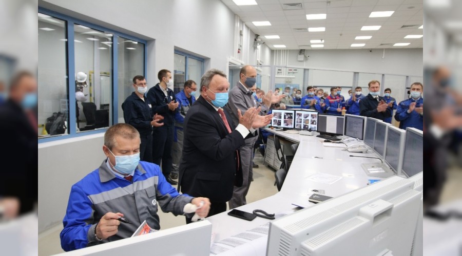 Leningrad NGS'nin 6. inovatif g�� �nitesinde bir ilk