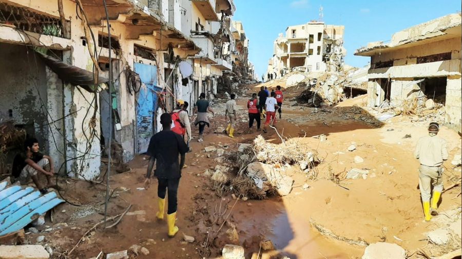 Libya'da hasar tespiti için komite kuruldu