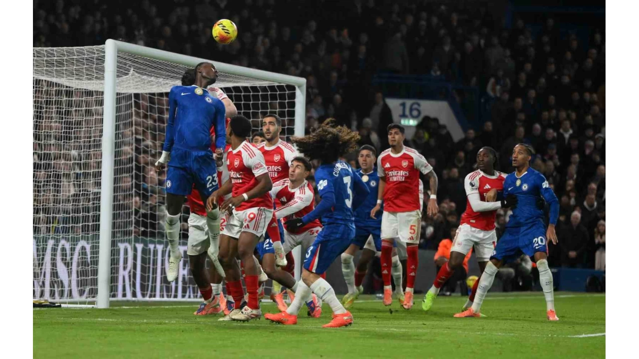 Londra derbisinde Chelsea ile Arsenal 1-1 berabere kald