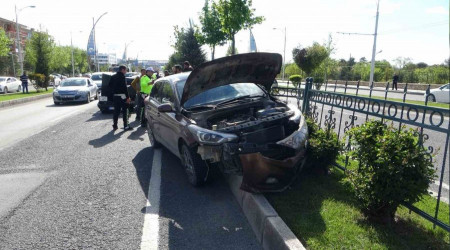 Malatya'da 5 ara birbirine girdi trafik kilitlendi