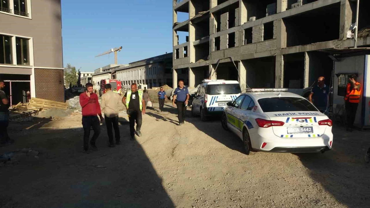 Malatya'da ar inaatnda gk: 1 yaral