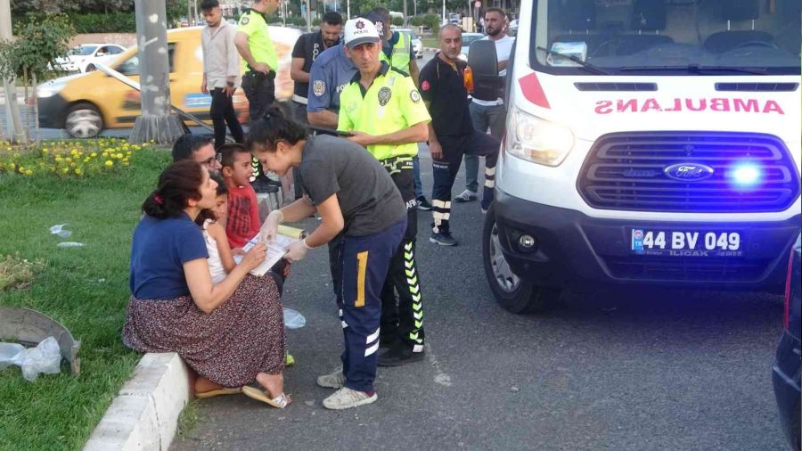 Malatya'daki trafik kazas�nda 5 ki�i yaraland�