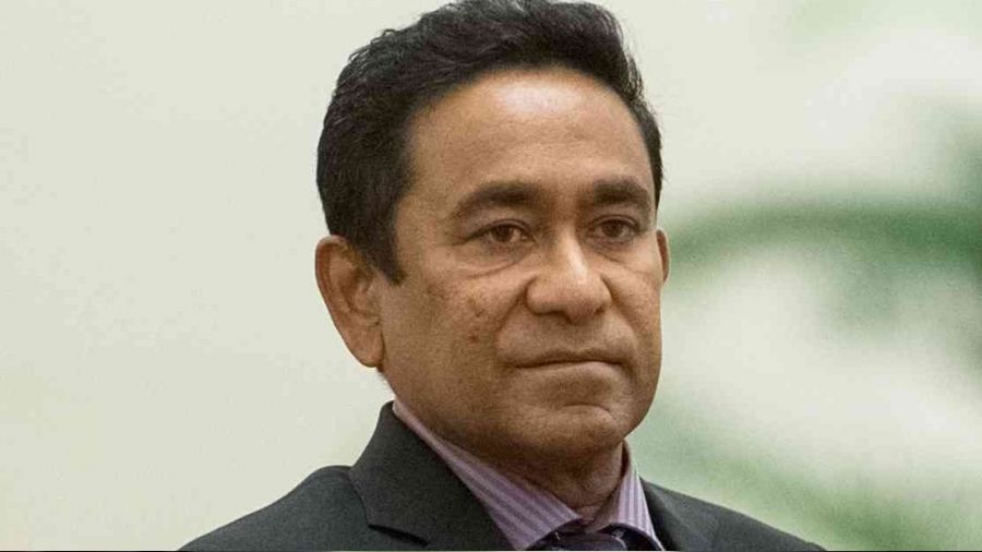 Maldivler'in eski Devlet Ba�kan� Yameen'e 11 y�l hapis