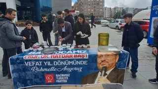 Mardin’de Haydar Baş Hocanın aziz hatırasına anlamlı ikram