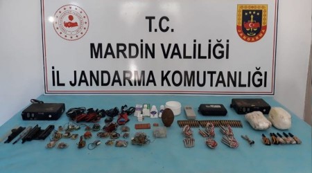Mardin'de PKK'nın 14 sığınağı daha imha edildi