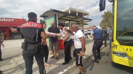 Maske kavgasında kan aktı