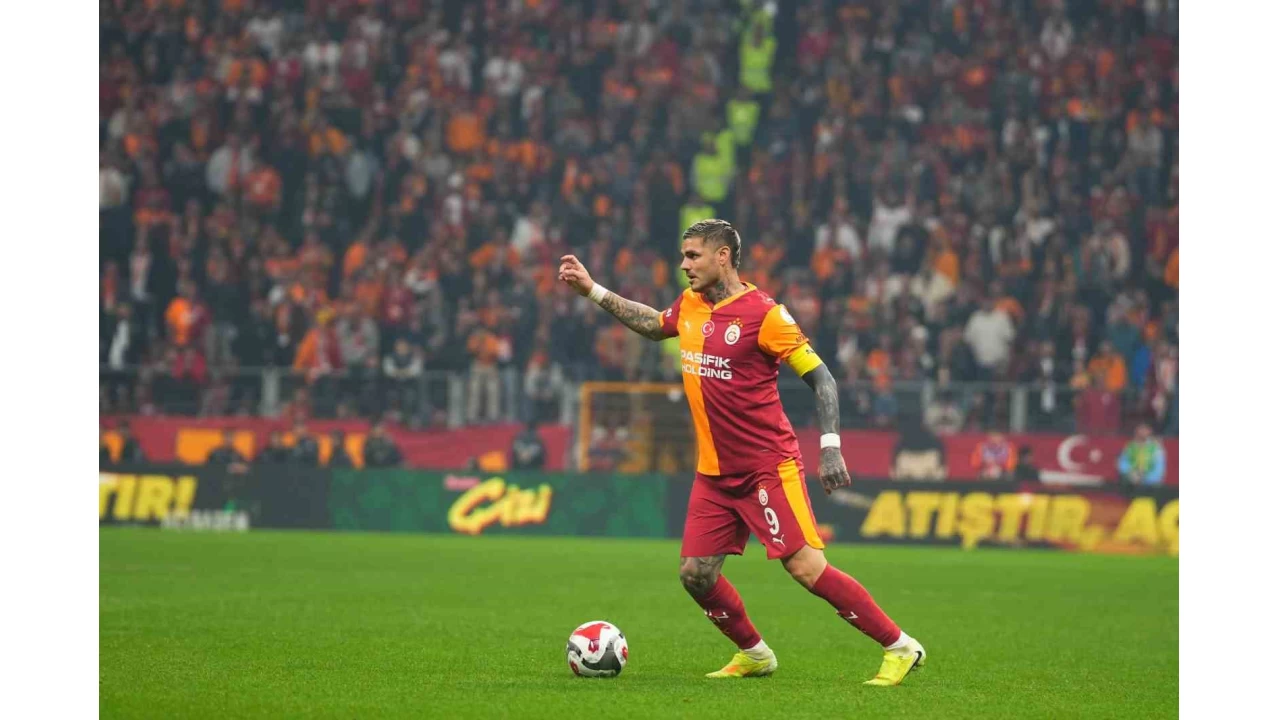 Mauro Icardi, Galatasaray'da 100. maçına çıktı