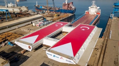 Mega bloklar Gelibolu'ya ulaştı
