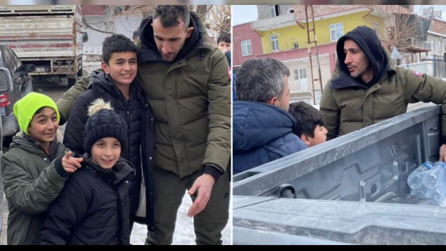 Mehmet Topal deprem bölgesinde