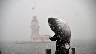 Meteorolojiden �stanbul i�in karla kar���k ya�mur ve so�uk hava uyar�s�