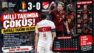 Milli takımda çöküş: Averaj takımı olduk!
