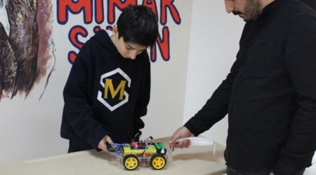 Mimar Sinan Meslek Lısesi öğrencilerinden yeni buluş