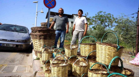 Minyatür sepetler ilgi odağı oldu