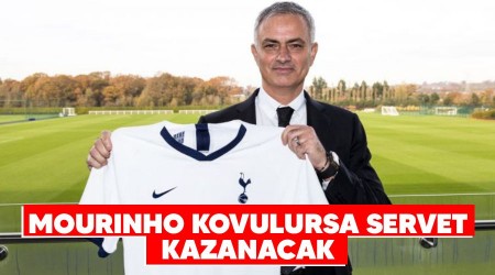 Mourinho kovulursa servet kazanacak