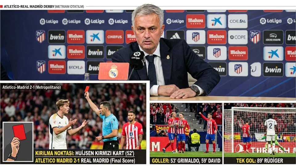 Mour�nho�nun mazeretleri bitmiyor