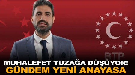 Muhalefet tuzağa düşüyor. Gündem yeni anayasa..!