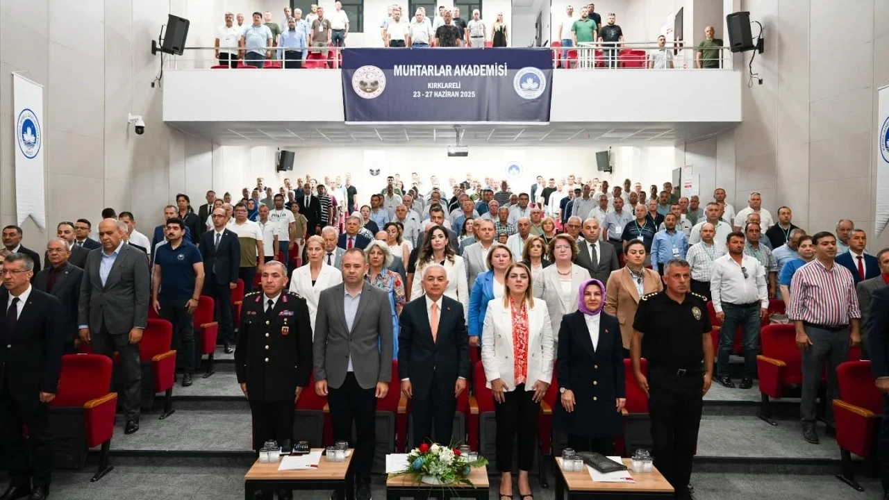 "Muhtarlar Akademisi" Kırklareli'nde başladı