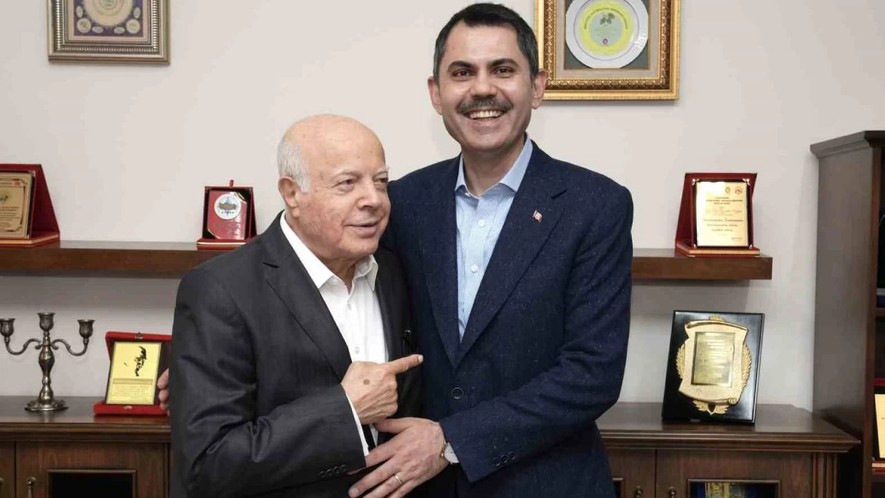 Murat Kurum'dan Cem Vakf�'na ziyaret