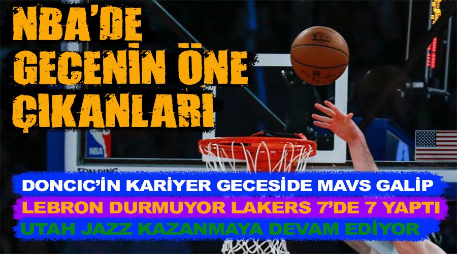 NBA'de Lakers, 7'de 7 yaptı