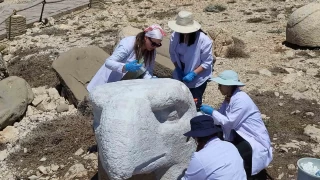 Nemrut Da'ndaki heykellere nano kire enjekte edildi