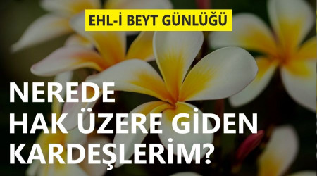 Nerede hak üzere giden kardeşlerim?