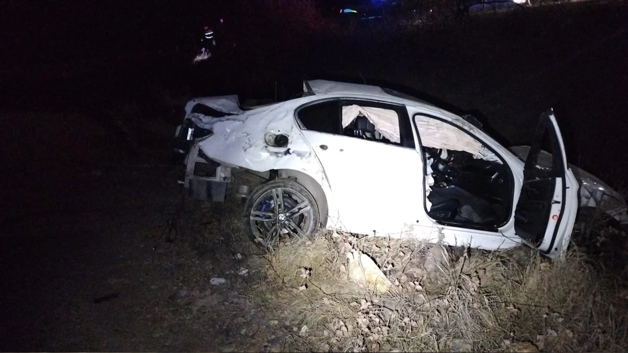 Nevşehir'de otomobil takla attı: 1 ölü, 3 yaralı