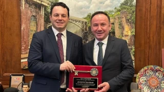 New Jersey'de "şehrin anahtarı" ilk kez bir Türk'e verildi