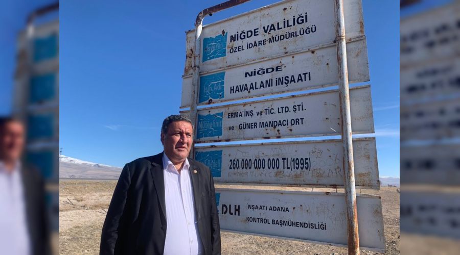Niğde'nin havaalanı hayali suya düştü
