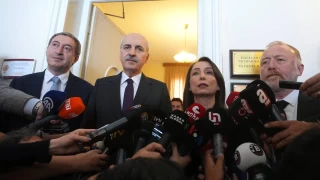 Numan Kurtulmuş'tan DEM Parti'ye 'anayasa' ziyareti