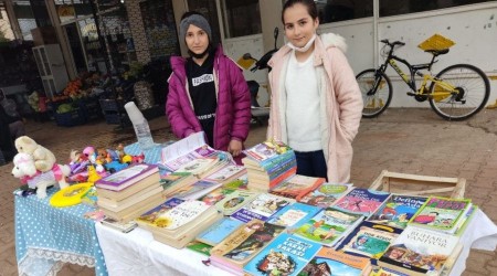Öğrenciler okudukları kitapları satıp yeni kitap alıyor