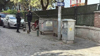 Okul yanındaki çöp kutusunda patlama paniğe neden oldu