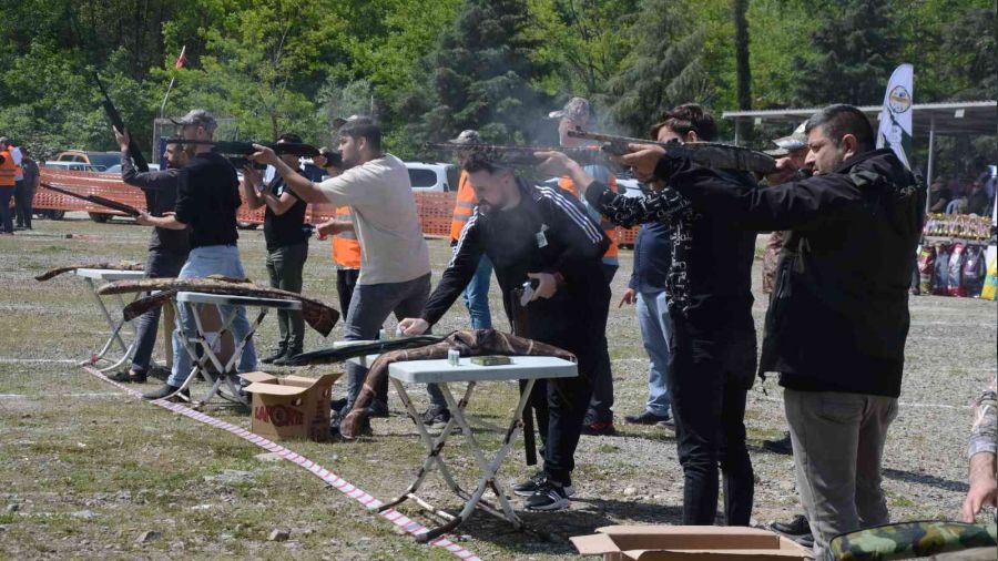 Ordu'da 400 atıcı poligonda yarıştı