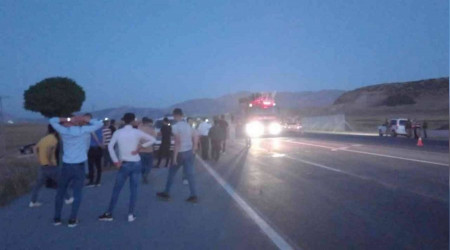 Otomobil sürüye çarptı, 30 koyun telef oldu